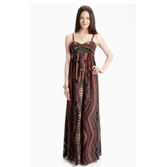 LABEL by five twelve (Nordstrom) Print Maxi Dress - Picture 1 of 11